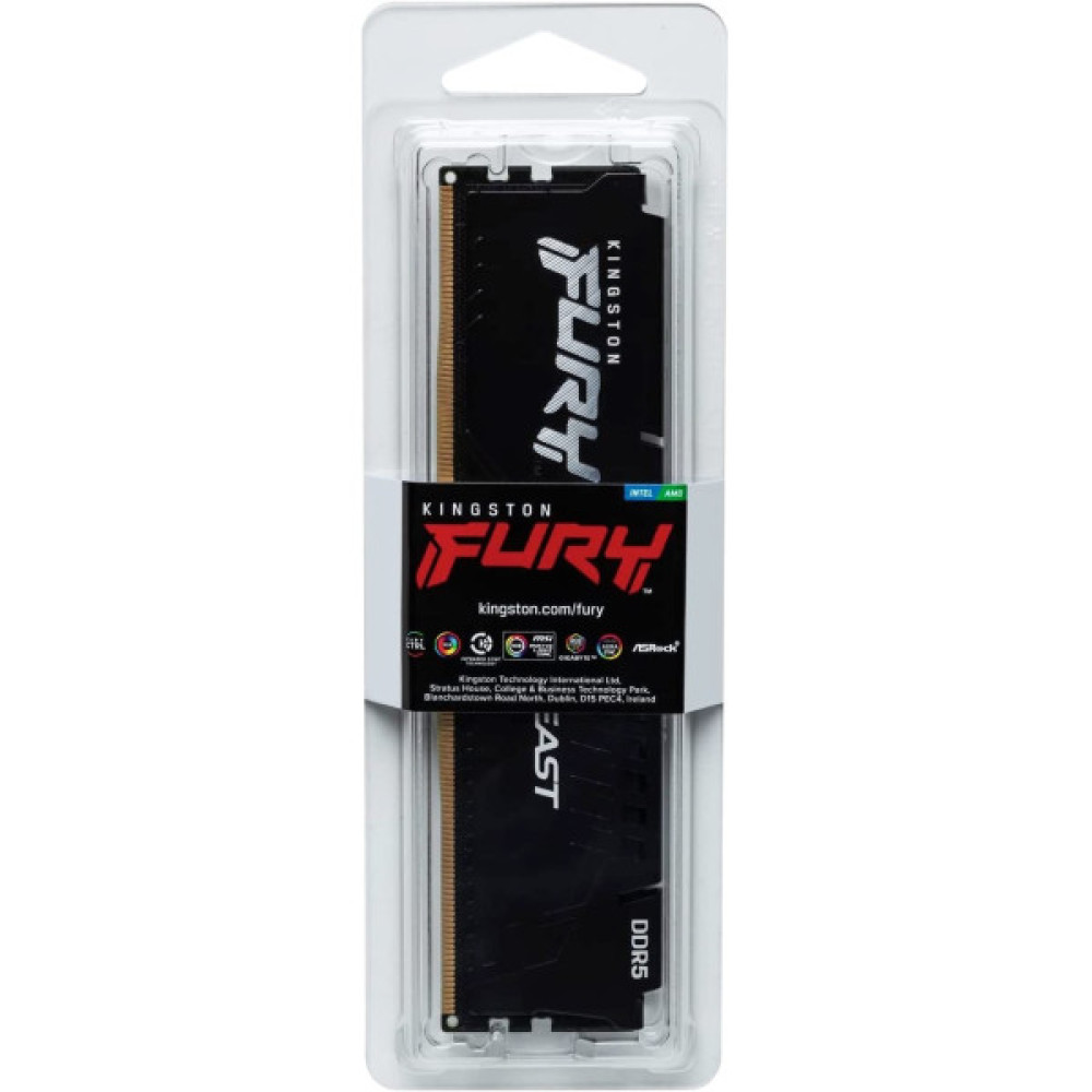 Пам'ять ПК Kingston DDR5 16GB 5600 FURY Beast  EXPO