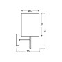 Бра Candellux 21-45249 YAN (21-45249) Бра Candellux 21-45249 YAN (21-45249)