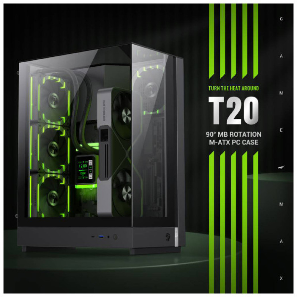 Корпус Gamemax T20 BK