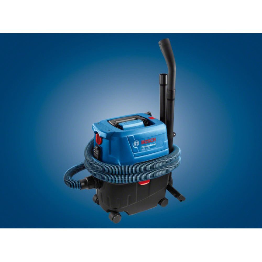 Пилосос професійний Bosch Professional GAS 15 PS, 1100Вт, 220мБар, контейнер 15л, 8кг