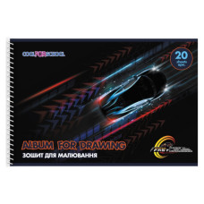 Альбом для малювання Cool For School на пружині Speed 20 аркушів (CF60903-06)