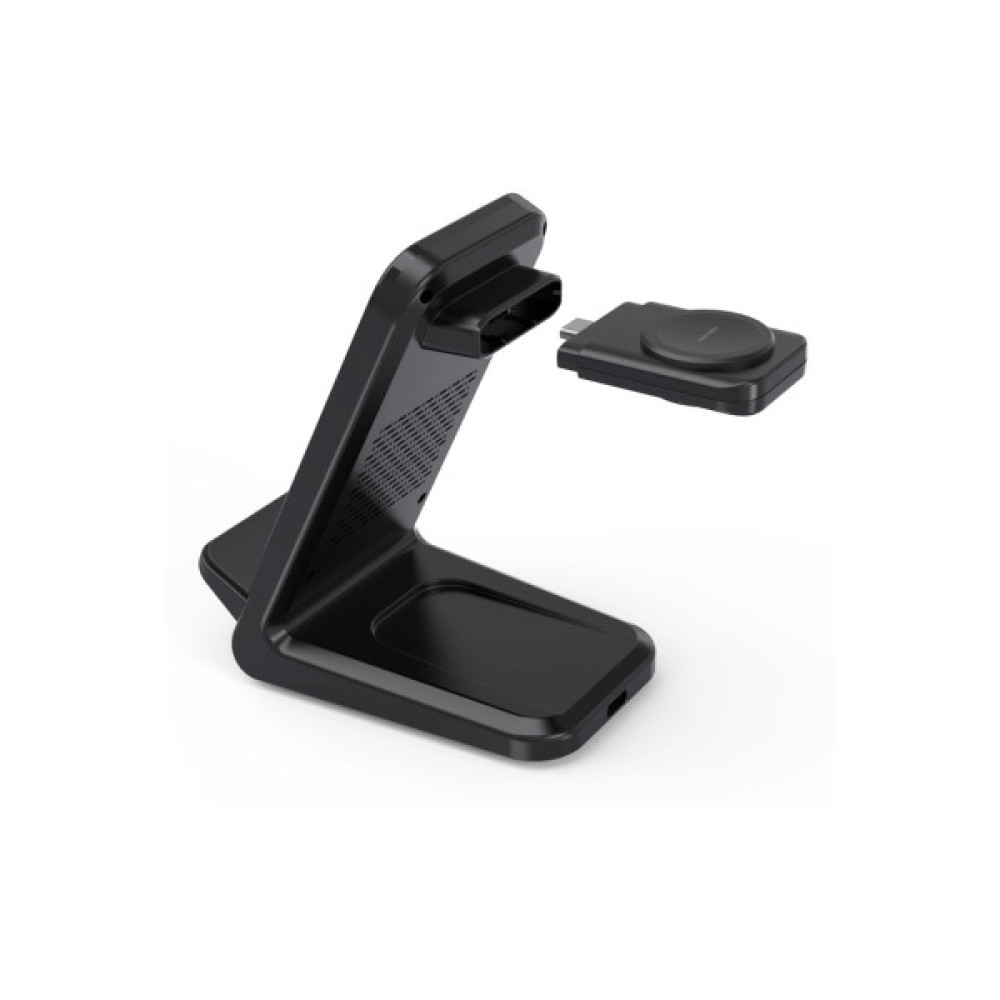 Зарядний пристрій Choetech Wireless 3-in-1 15W black (T608-F)