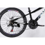 Велосипед Space 24" MARS DD FR рама-11" ST 2026 чорний з білим (OPS-SP-24-059)