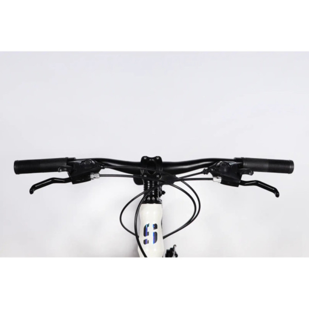 Велосипед Space 24" MARS DD FR рама-11" ST 2026 чорний з білим (OPS-SP-24-059)