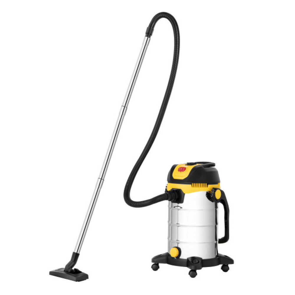 Пилосос професійний 2E PowerClean 30S 1200Вт 17кПа контейнер 30л розетка 220В/2000Вт вологе/сухе прибирання функція повітродувки IPX4 6.3кг