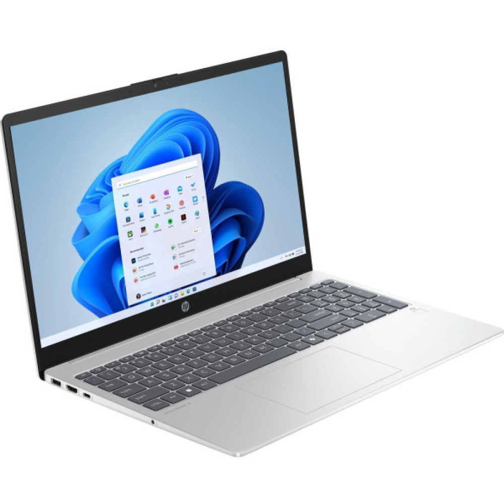 Ноутбук HP OmniBook 3 15-fn0006ua 15.6" FHD IPS AG, AMD AI 5 340, 24GB, F1TB, UMA, Win11, сріблястий