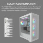 Корпус для ПК Cougar MX160 RGB White