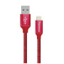 Дата кабель USB 2.0 AM to Lightning 2.0m red ColorWay (CW-CBUL007-RD) Дата кабель USB 2.0 AM to Lightning 2.0m red ColorWay (CW-CBUL007-RD)