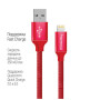 Дата кабель USB 2.0 AM to Lightning 2.0m red ColorWay (CW-CBUL007-RD) Дата кабель USB 2.0 AM to Lightning 2.0m red ColorWay (CW-CBUL007-RD)