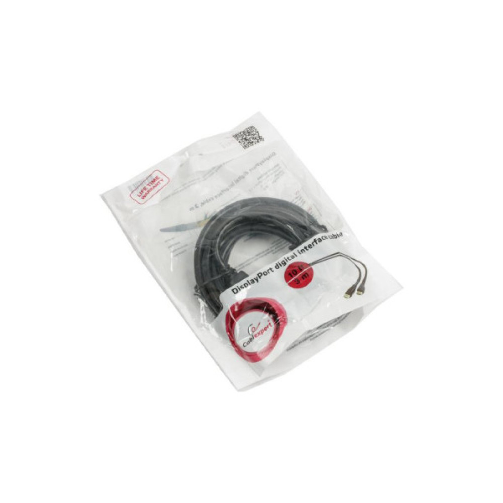 Кабель мультимедійний DisplayPort M to DisplayPort M 3.0m Cablexpert (CC-DP2-10)