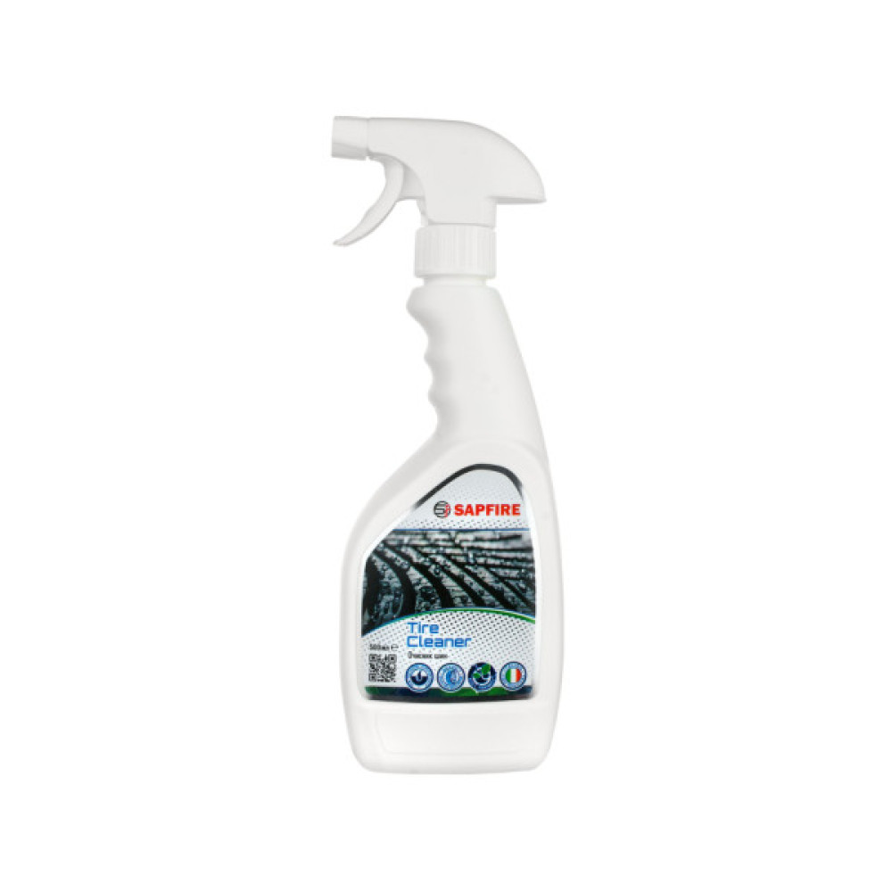 Автомобільний очисник SAPFIRE Очищувач шин Tire Cleaner 500 мл (750448)