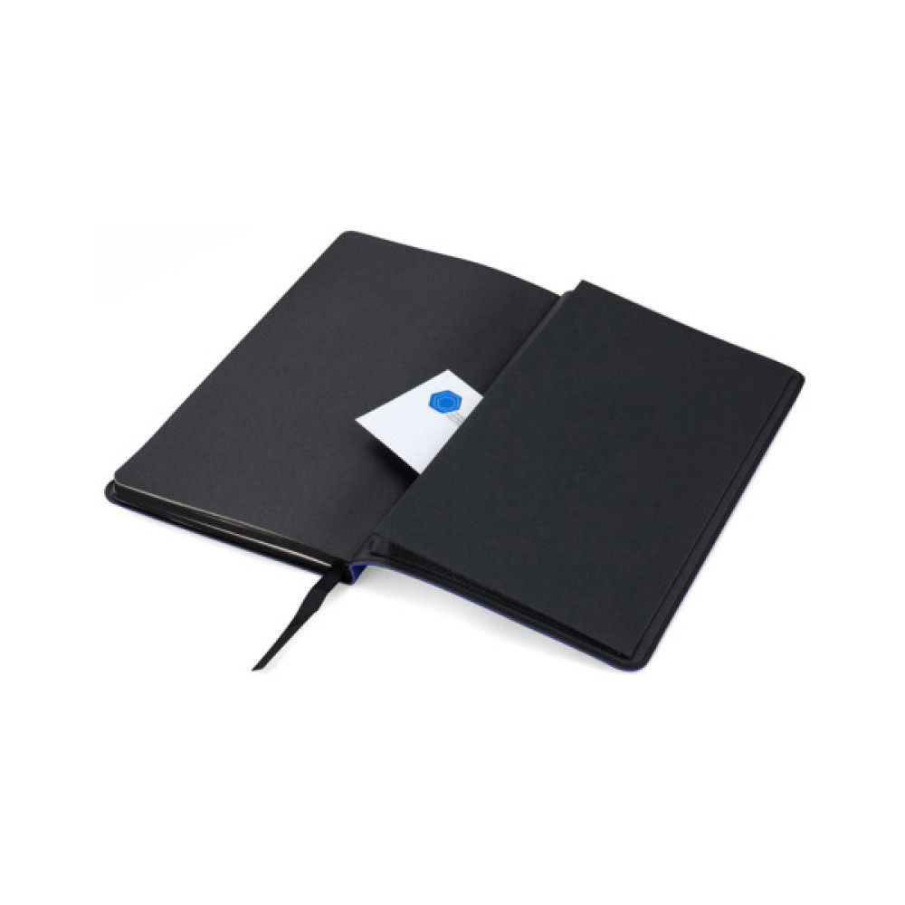 Книга записна Axent Partner Soft 125х195 мм в точку 96 аркушів Темно-синя (8312-02-A)