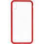 Чохол до мобільного телефона Armorstandart Magnetic Case 1 Gen. iPhone XS Max Clear/Red (ARM53391)