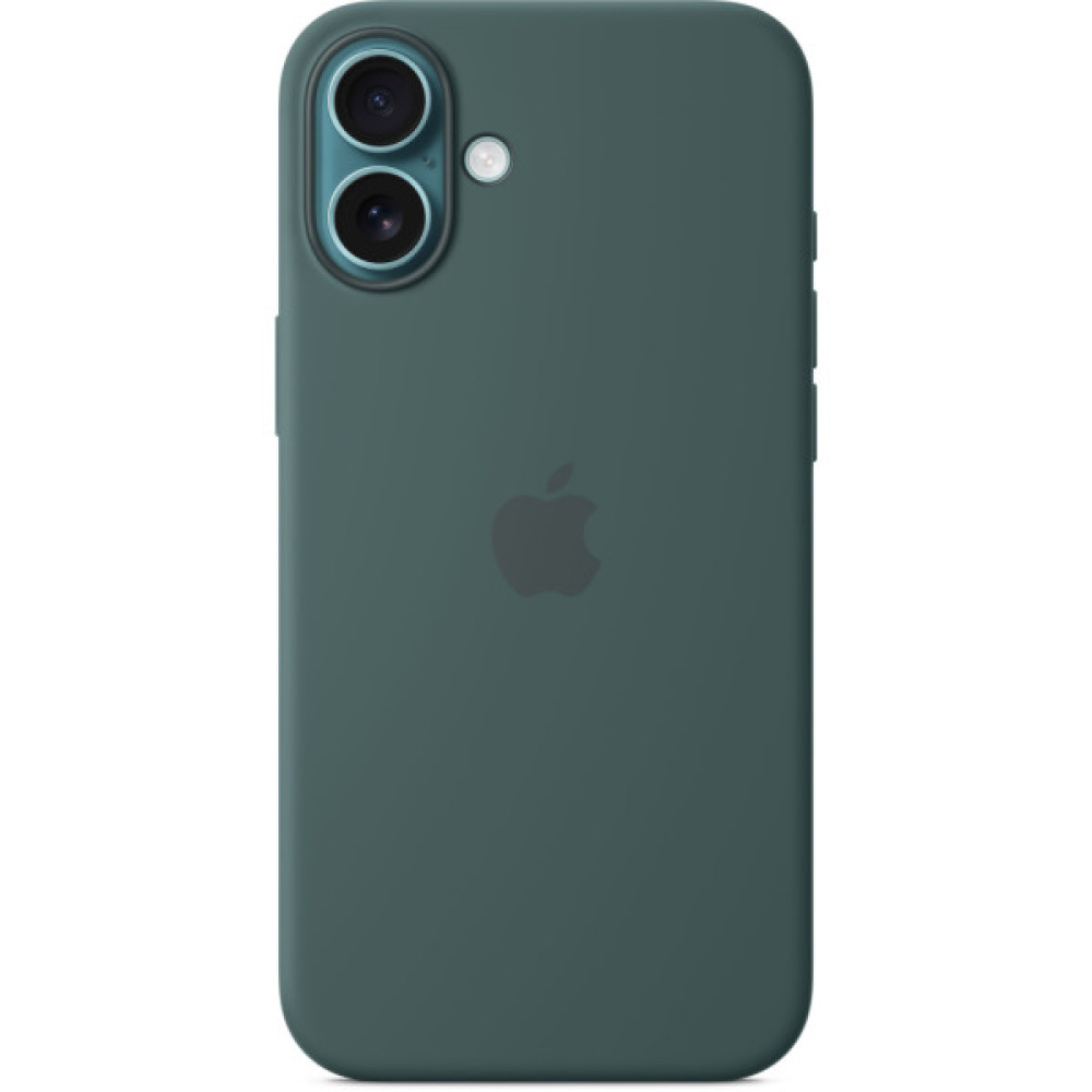 Чохол до мобільного телефона Apple iPhone 16 Plus Silicone Case with MagSafe - Lake Green (MYYH3ZM/A)