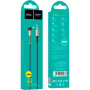 Кабель мультимедійний 3.5mm M to 3.5mm M 1.0m 90° corner Black HOCO (6957531025665)