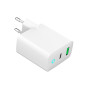 Зарядний пристрій Gembird 1xUSB-A + 1 Type-C (PD20Вт + QC3.0 18Вт) white (TA-UC-PDQC20L-W-01) Зарядний пристрій Gembird 1xUSB-A + 1 Type-C (PD20Вт + QC3.0 18Вт) white (TA-UC-PDQC20L-W-01)