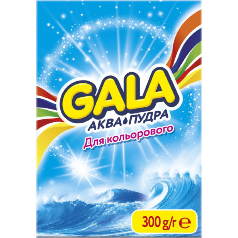 Пральний порошок Gala Аква-Пудра Морська свіжість для кольорової білизни 300 г (8006540512159) Пральний порошок Gala Аква-Пудра Морська свіжість для кольорової білизни 300 г (8006540512159)