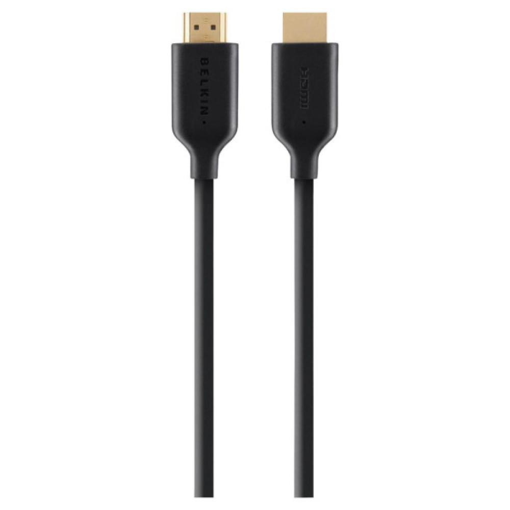 Кабель мультимедійний HDMI M to HDMI M 2.0m Belkin (F3Y021bt2M)