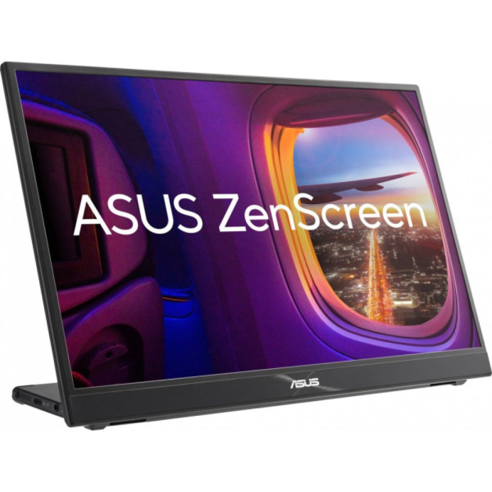 Монітор портативний Asus 16" ZenScreen MB16QHG HDMI, 2xUSB-C, Audio, IPS, 2560x1600, 16:10, 120Hz, DCI-P3 100%, HDR400, Cover