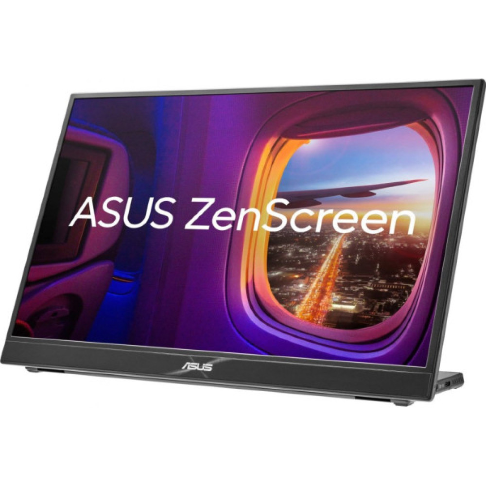 Монітор портативний Asus 16" ZenScreen MB16QHG HDMI, 2xUSB-C, Audio, IPS, 2560x1600, 16:10, 120Hz, DCI-P3 100%, HDR400, Cover