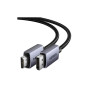 Кабель мультимедійний DisplayPort M to HDMI M 3.0m V2.0 4K30Hz DP125 black Ugreen (35843)