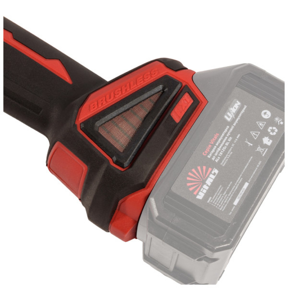 Шліфувальна машина Vitals Master, ALs 18125c BL, 125мм, 18V, 7300об/хв, кейс, 2.55кг (без АКБ та ЗП) (235326)