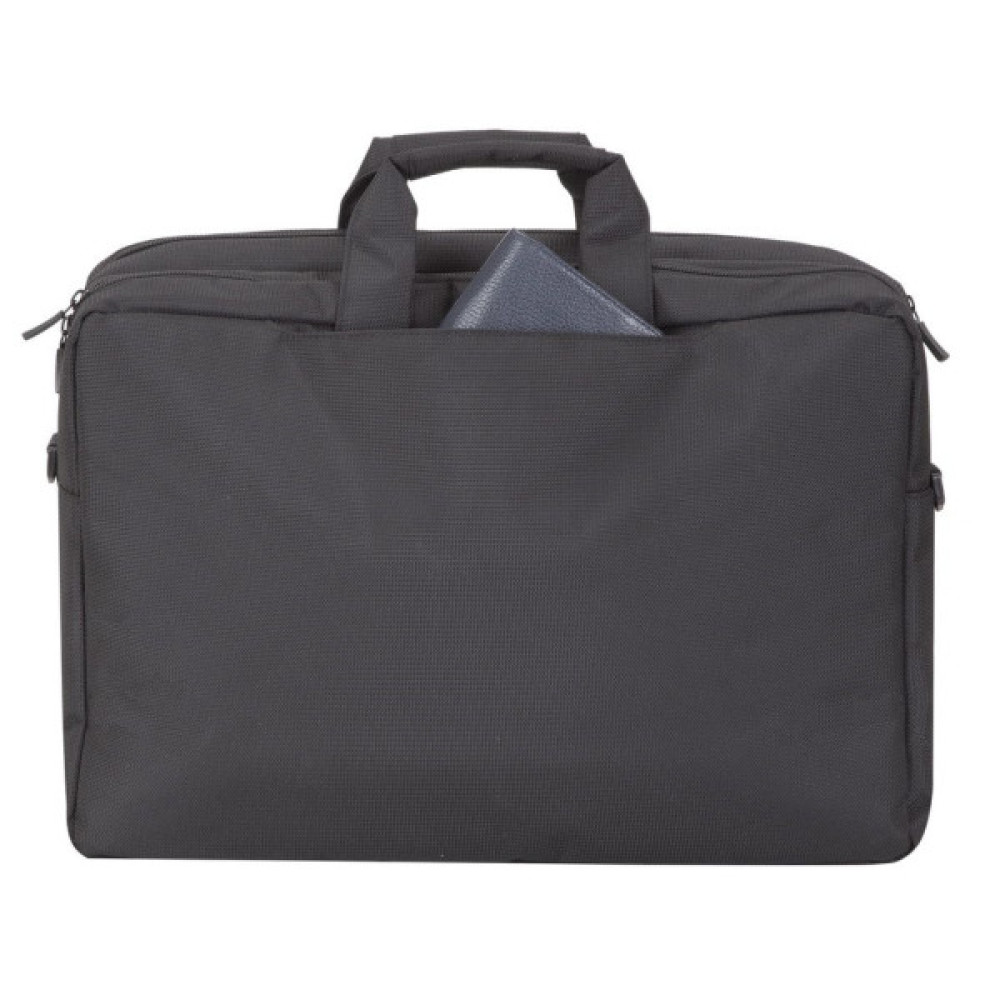 Сумка для ноутбука RivaCase 15.6" 8455 Tegel, Black, ECO (8455Black)