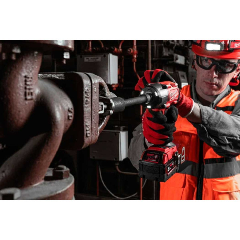 Гайковерт ударний акумуляторний Milwaukee M18 FMTIW2F12-502X 18В АКБ 2х5А·год 0-2575об·хв 881Нм 1/2" ЗП M12-18FC кейс 6.28кг