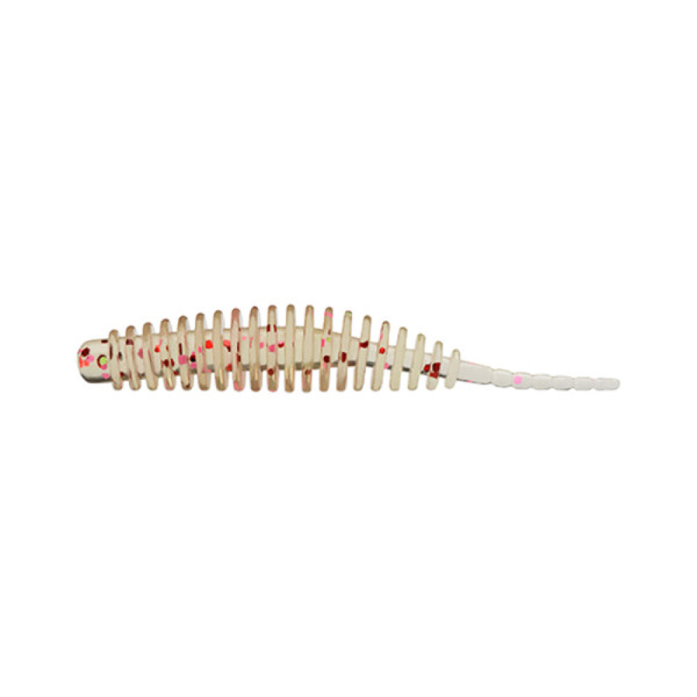 Силікон рибальський FishUP Aji Tanta 1.3" 414 - UV Clear/Red (10шт/уп) (1864.14.78)