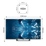 Телевізор Haier H55S80FUX Телевізор Haier H55S80FUX