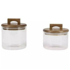 Ємність для сипучих продуктів Bergner Coffee & Tea lovers 2 шт (BG-20503-MM)