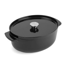 Гусятниця KitchenAid Cast Iron 30 см 5,6 л Чорна (CC006064-001)
