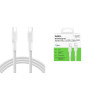 Дата кабель USB-C to USB-C 2.0m 240W white Belkin (CAB025HQ2MWH)