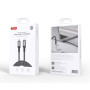Дата кабель USB-C to USB-C 2.0m 240W black XO (NBQ264B_С_Black)