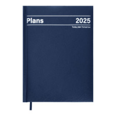Тижневик Buromax датований 2025 STYLE, А5 синій (BM.21120-02)
