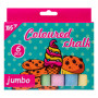 Крейда Yes кольорова Sweet Cream 6 шт JUMBO (400498) Крейда Yes кольорова Sweet Cream 6 шт JUMBO (400498)