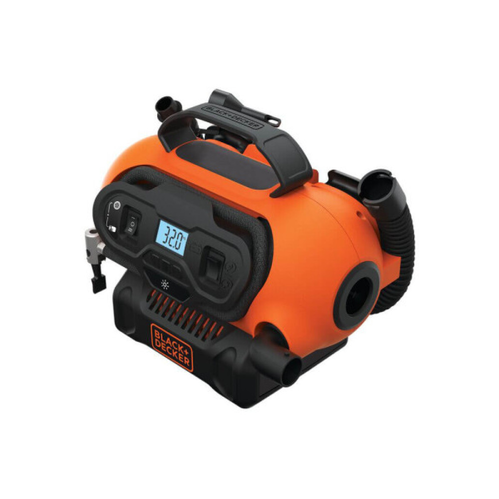 Автомобільний компресор Black&Decker Li-Ion, 18V, (без АКБ та ЗП) (BDCINF18N)