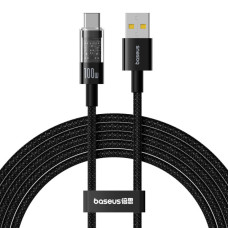 Дата кабель USB-C to USB-C 2.0m 100W (20V/5A) black Baseus (P10373000111-01) Дата кабель USB-C to USB-C 2.0m 100W (20V/5A) black Baseus (P10373000111-01)