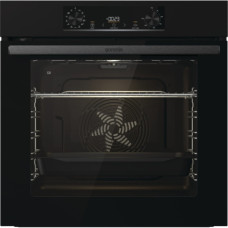 Духова шафа Gorenje електрична, 77л, A+, пара, дисплей, IconLed, піроліз, чорний