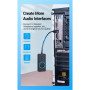 Звукова плата VENTION Audio USB 3х3,5mm jack 0.15m Volume Control (CDRBB)