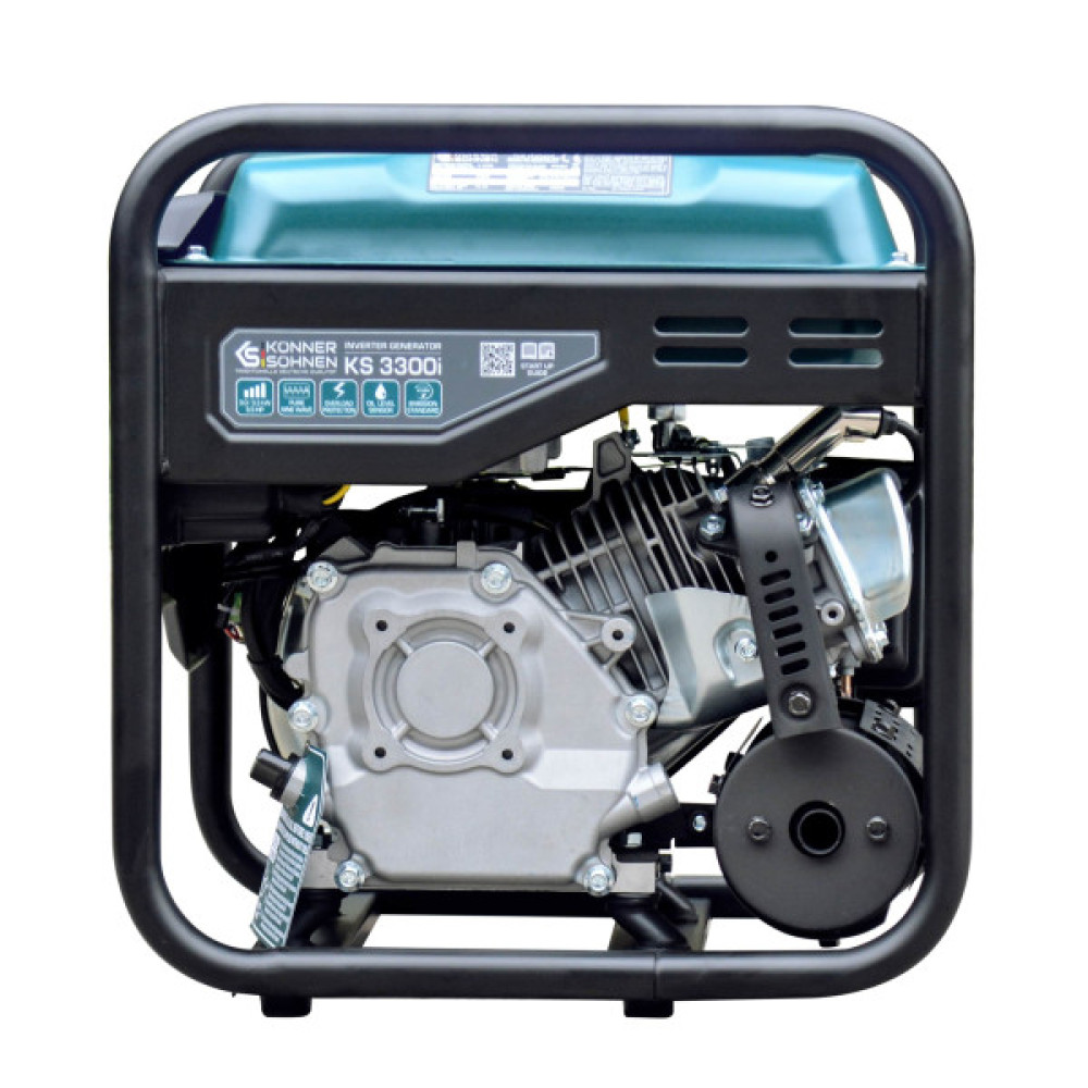 Генератор бензиновий інверторний Konner&Sohnen KS 3300i, 230В, 3.3кВт, ручний стартер, 25.5кг