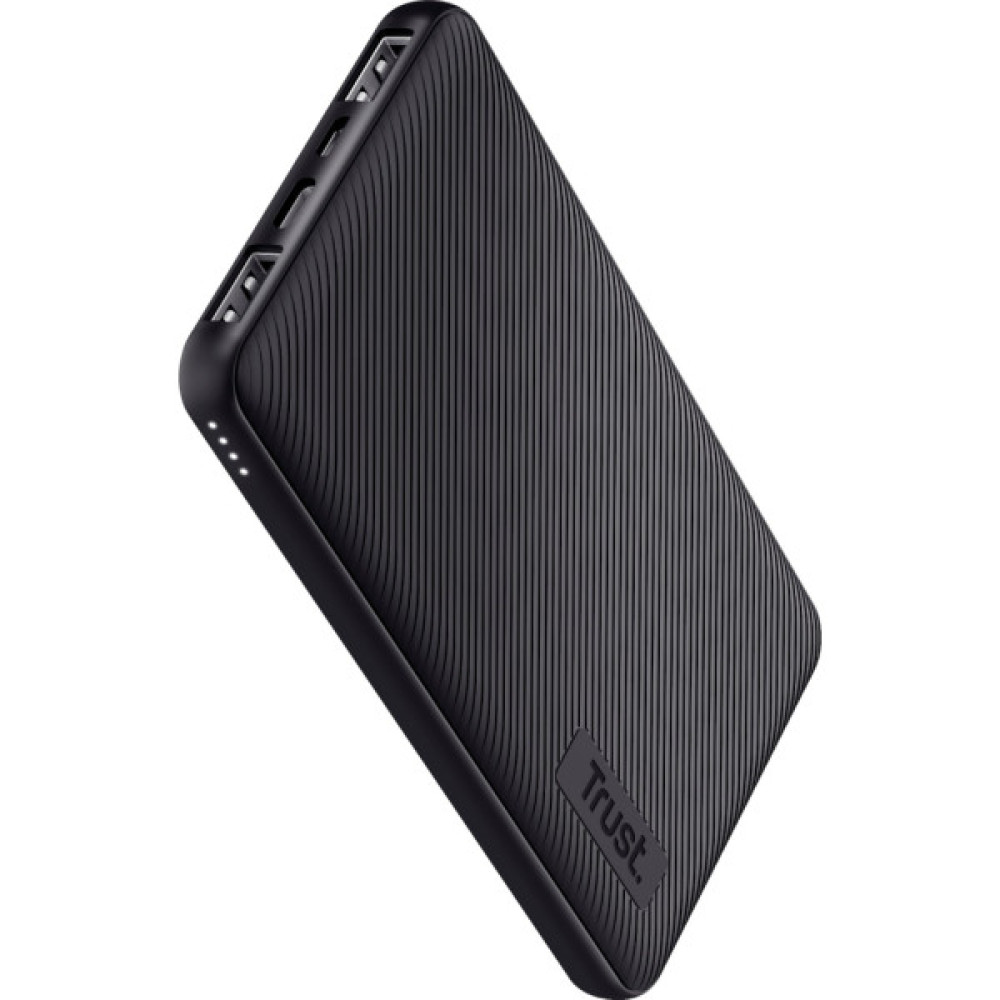 Батарея універсальна Trust 10000mAh Primo ECO, 2хUSB-A/USB-C, 15W, black (24678_TRUST)