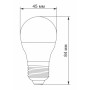 Лампочка Videx G45e 3.5W E27 4100K 220V (VL-G45e-35274) Лампочка Videx G45e 3.5W E27 4100K 220V (VL-G45e-35274)
