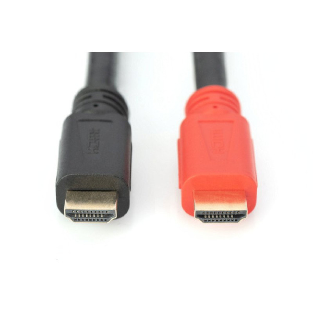 Кабель DIGITUS HDMI (M/M), High speed, активний, 15м, чорний