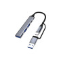 Концентратор Dynamode USB Type-C + USB-A to 1хUSB-C 3.0 1хUSB-A 3.0 2xUSB-A 2.0 dark grey (DM-UH-314AC) Концентратор Dynamode USB Type-C + USB-A to 1хUSB-C 3.0 1хUSB-A 3.0 2xUSB-A 2.0 dark grey (DM-UH-314AC)