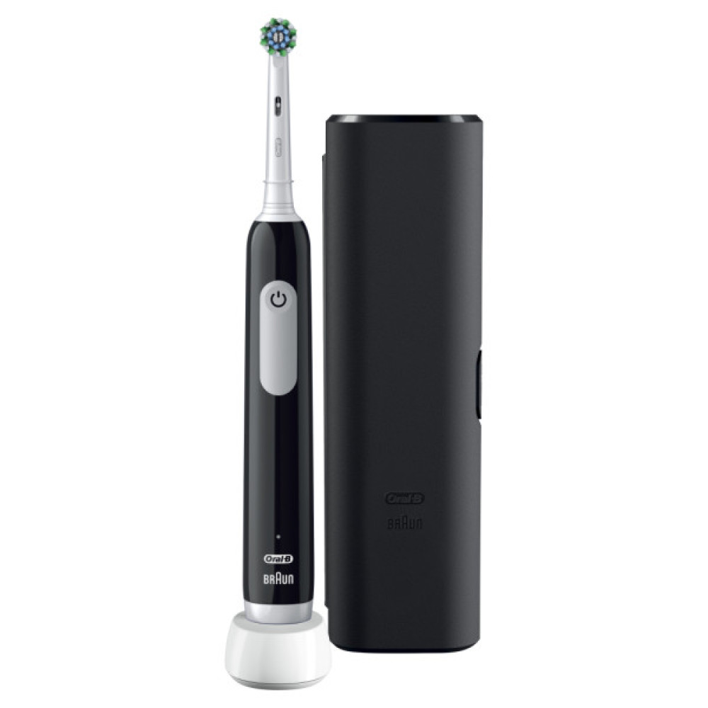 Електрична зубна щітка Oral-B Pro Series 1 D305.513.3X BK типу 3791+ чохол Travel Edition