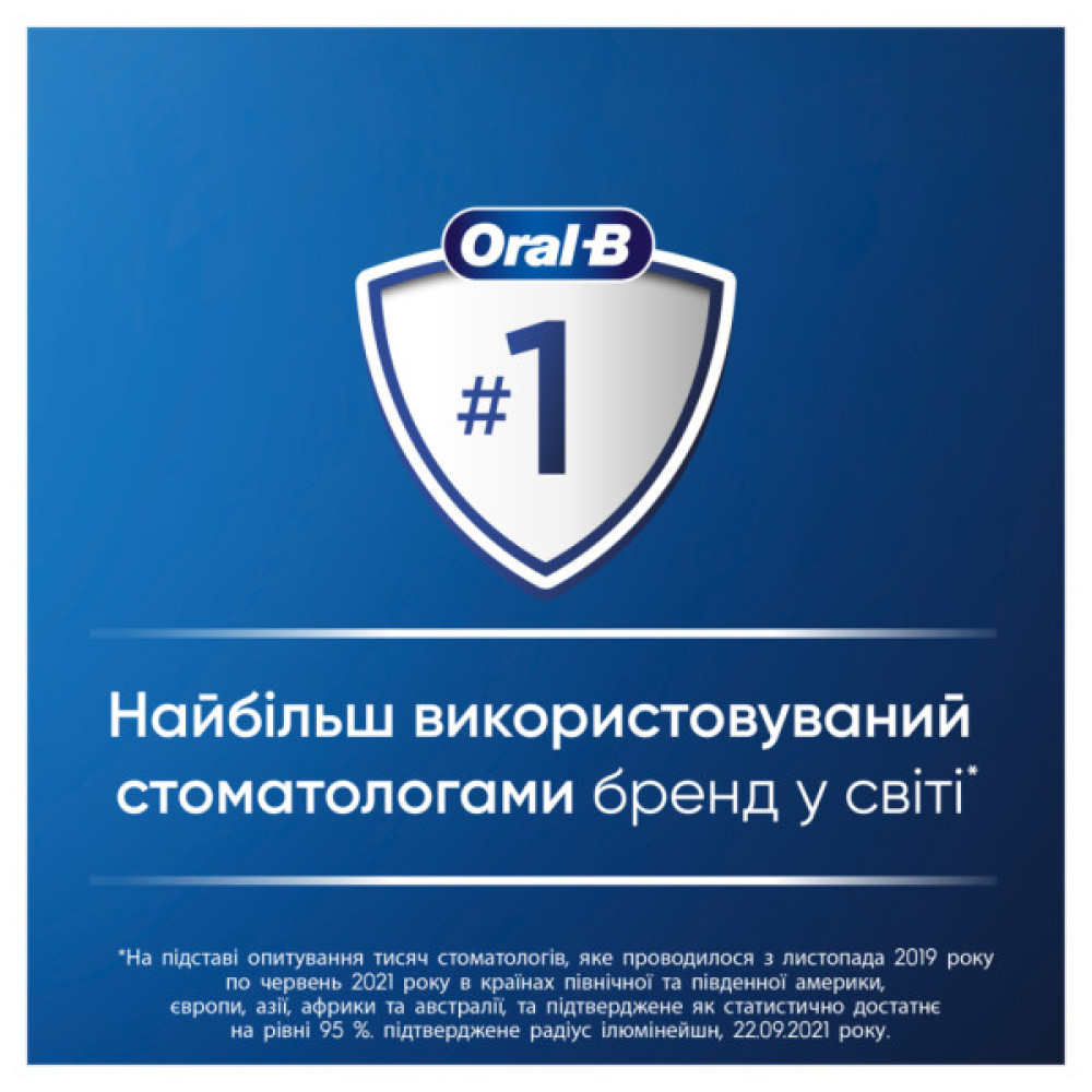 Електрична зубна щітка Oral-B Pro Series 1 D305.513.3X BK типу 3791+ чохол Travel Edition