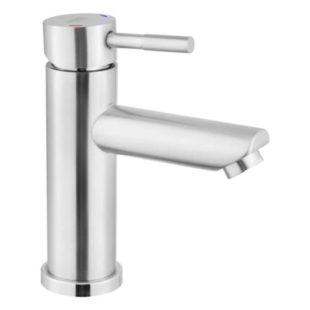 Набір для ванної кімнати, раковина, умивальник Adamant QUANTO 70, штучний камінь, прямокут., з сифоном Click-Clack + змішувач