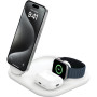 Зарядний пристрій Belkin 3in1 Magnetic Foldable iPhone/Watch/AirPods Qi2 15W white (WIZ029VFWH)