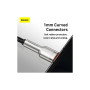 Дата кабель USB 2.0 AM to USB-C 1.0m Cafule Metal 66W black Baseus (CAKF000101) Дата кабель USB 2.0 AM to USB-C 1.0m Cafule Metal 66W black Baseus (CAKF000101)